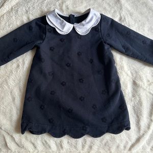 Jacadi Collared Dress Navy